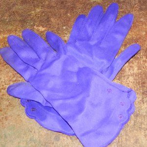 Vintage Purple Small Gloves